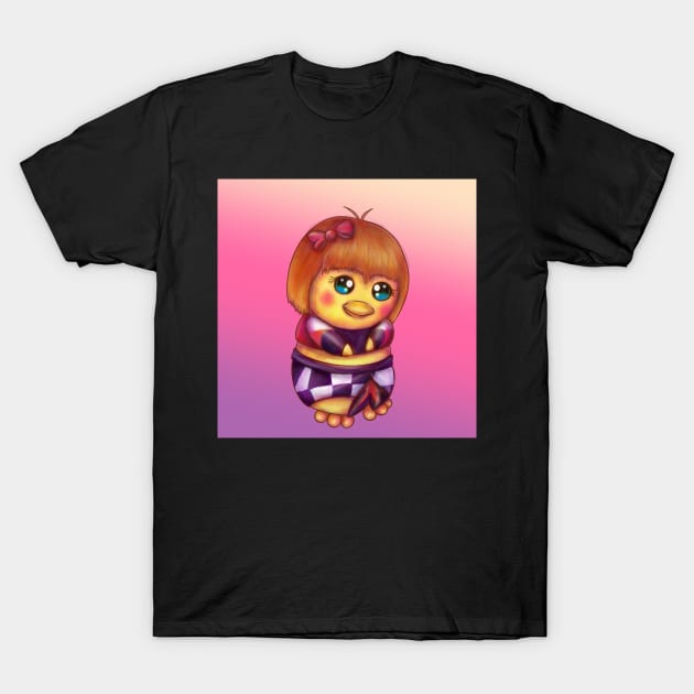 K-Pop Duck Queen T-Shirt by CuddlyChimera